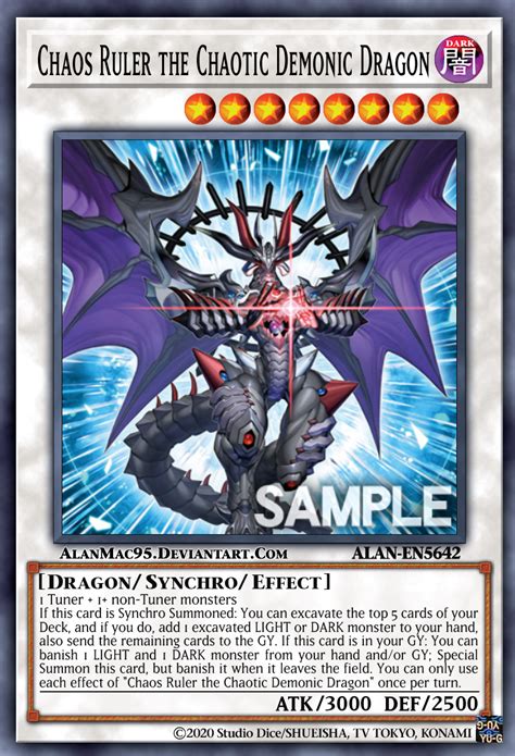 Yugioh chaos ruler the chaotic magical dragon